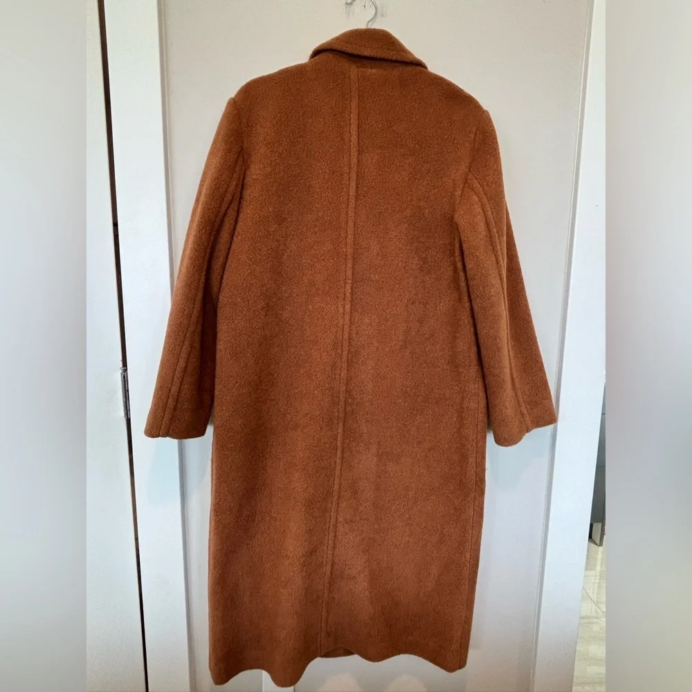 LOFT Women's Tan Teddy Jacket - Picture 2 of 4